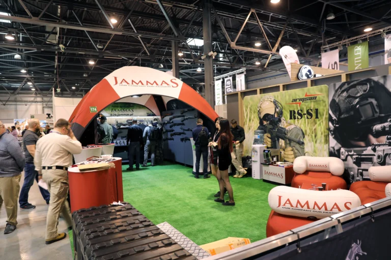 Jammas company at Expo Shooting fairs in Sosnowiec