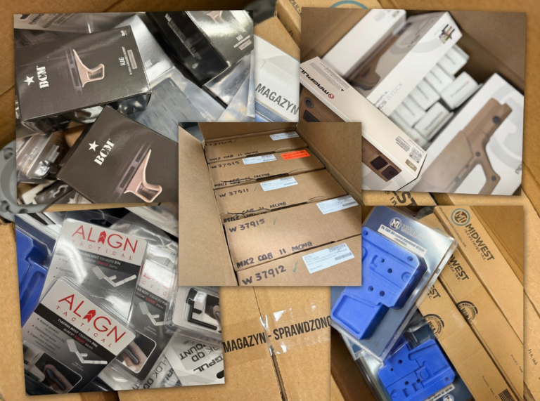 More deliveries landing in our warehouses